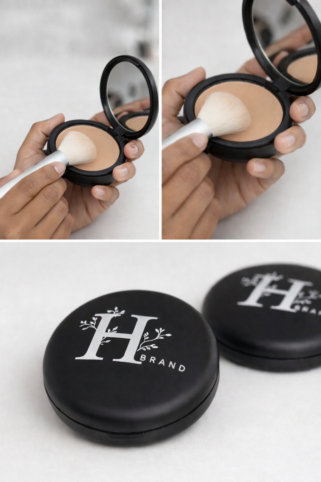 Pressed powder
